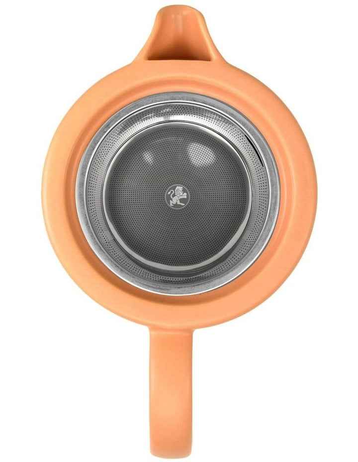 Cafe Life Tea for One With Infuser 450ml Gift Boxed in Apricot