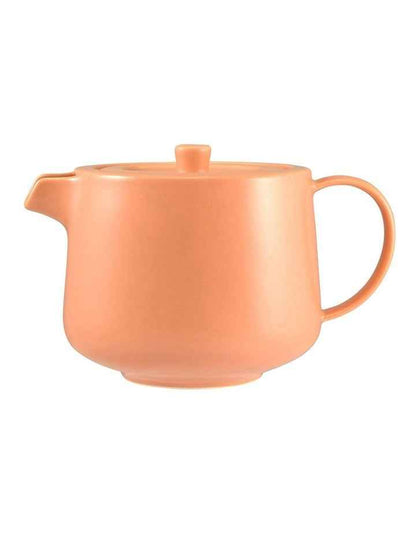 Cafe Life Teapot With Infuser 500ml Gift Boxed in Apricot