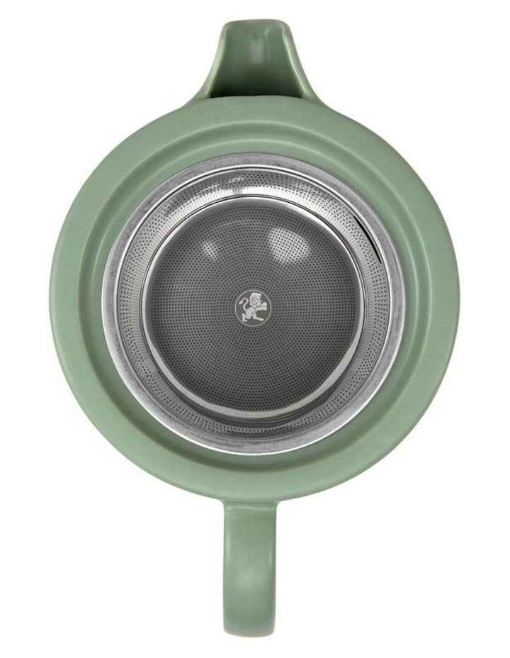 Cafe Life Teapot With Infuser 500ml Gift Boxed in Seafoam