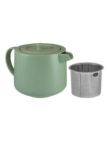 Cafe Life Teapot With Infuser 1L Gift Boxed in Seafoam