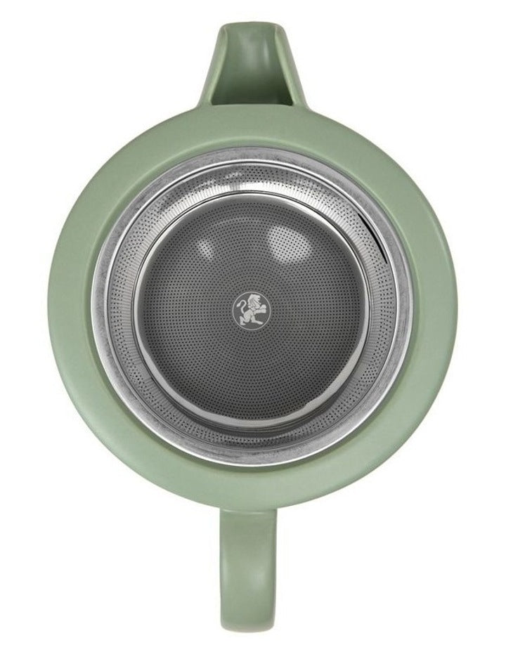 Cafe Life Teapot With Infuser 1L Gift Boxed in Seafoam