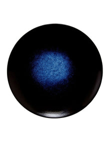 Caviar Midnight Coupe Plate 20cm in Black/Blue