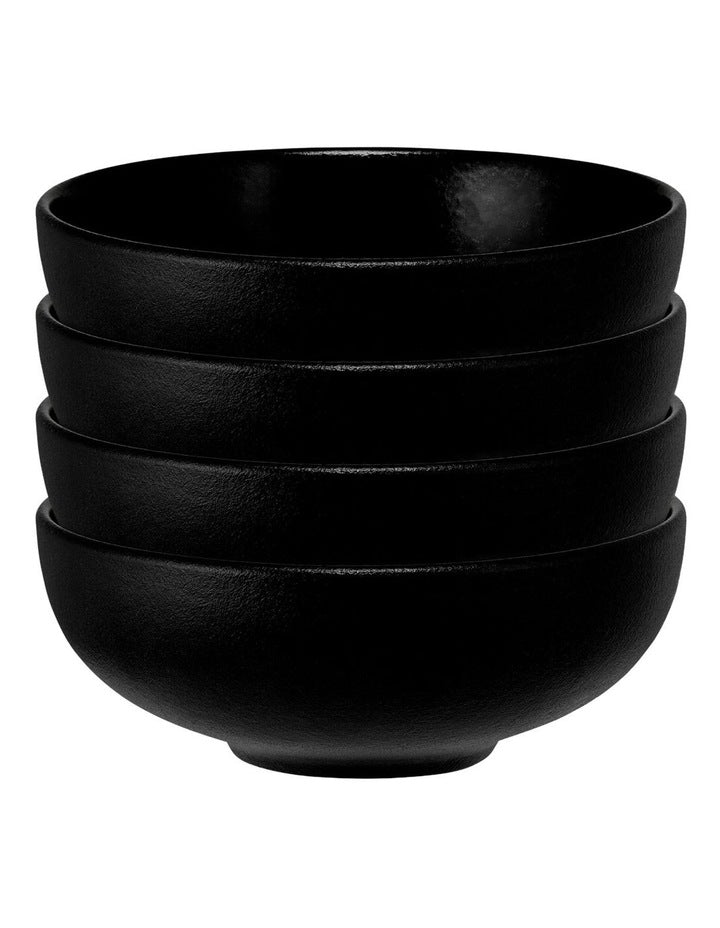 Caviar Midnight Coupe Bowl 11x4cm in Black/Blue