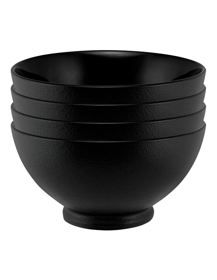 Caviar Midnight Noodle Bowl 17x9cm in Black/Blue