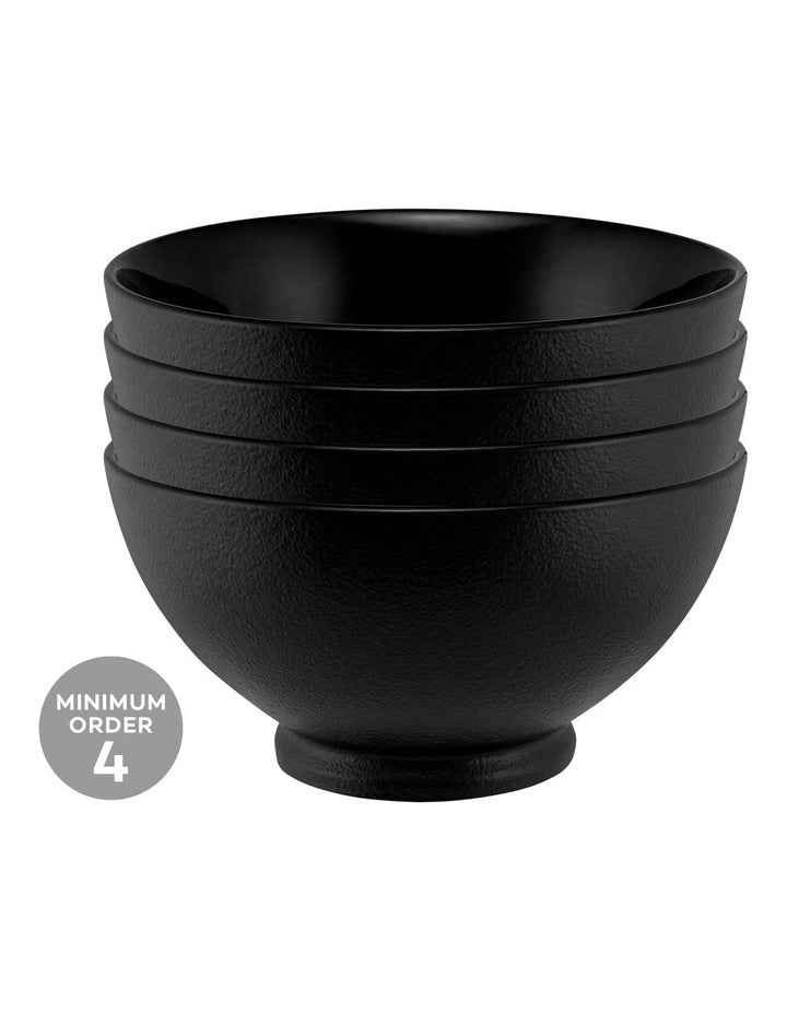 Caviar Midnight Noodle Bowl 17x9cm in Black/Blue