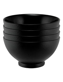 Caviar Midnight Noodle Bowl 20x10cm in Black/Blue