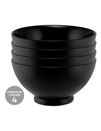 Caviar Midnight Noodle Bowl 20x10cm in Black/Blue