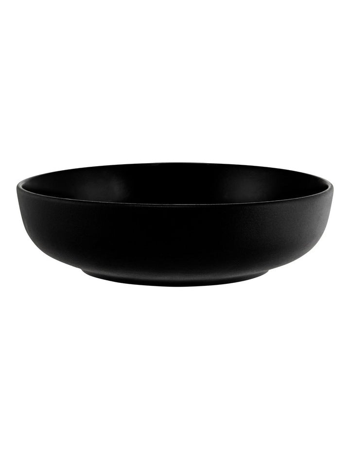 Caviar Midnight Coupe Bowl 22x6cm in Black/Blue