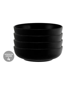 Caviar Midnight Coupe Bowl 22x6cm in Black/Blue