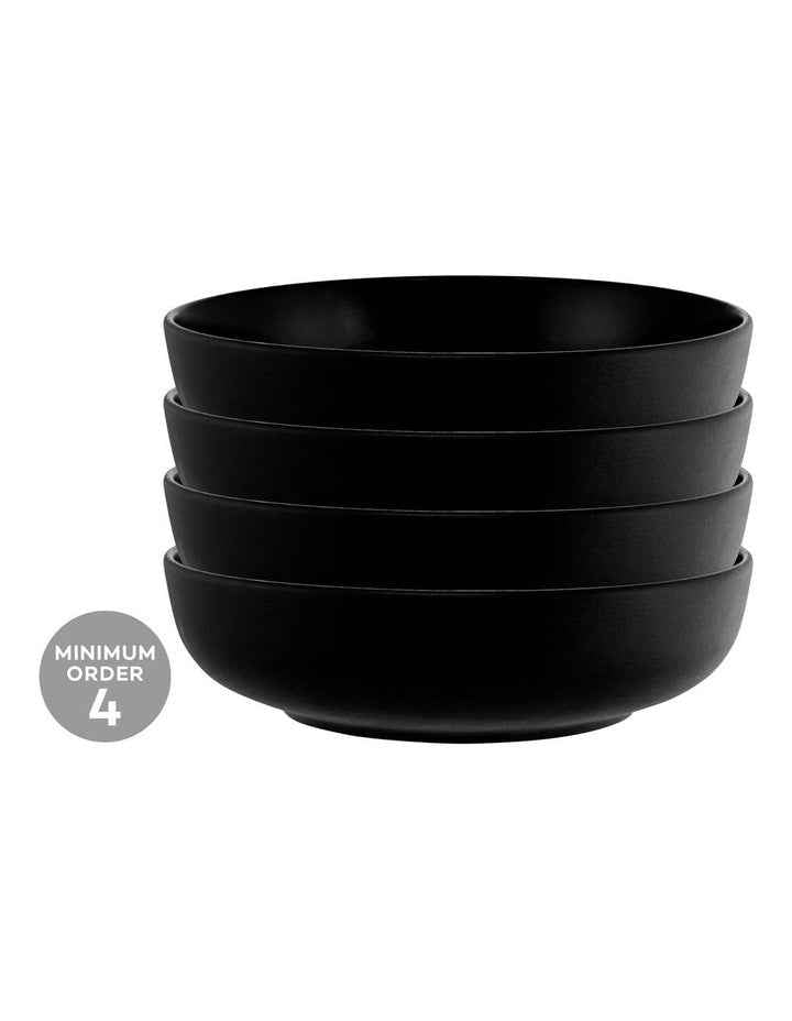 Caviar Midnight Coupe Bowl 22x6cm in Black/Blue