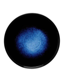 Caviar Midnight High Rim Plate 28cm in Black/Blue