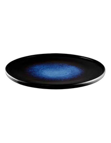 Caviar Midnight High Rim Plate 28cm in Black/Blue