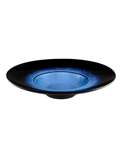 Caviar Midnight Show Plate 28cm in Black/Blue