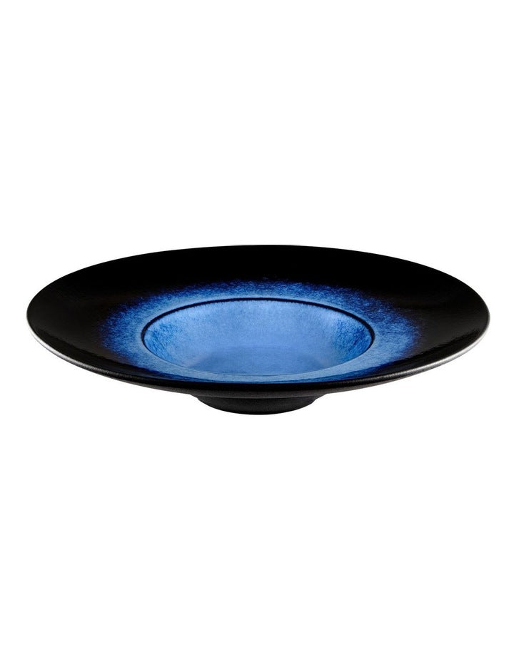 Caviar Midnight Show Plate 28cm in Black/Blue