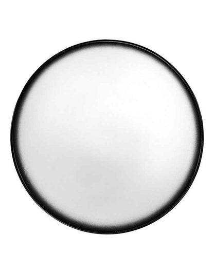 Caviar Granite Noodle Bowl 20x10cm in Black/White