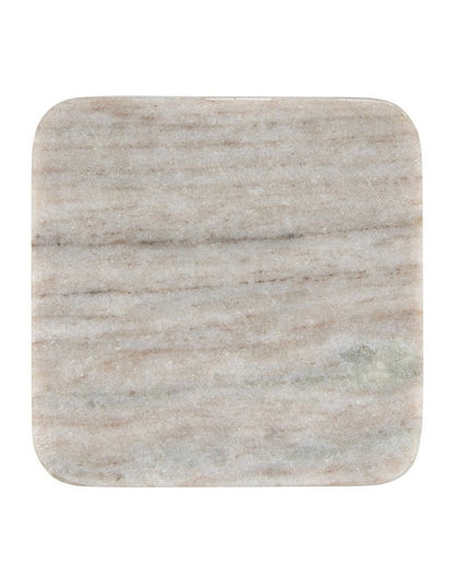 Coaster Collective Square Marble Coaster 10cm Beige