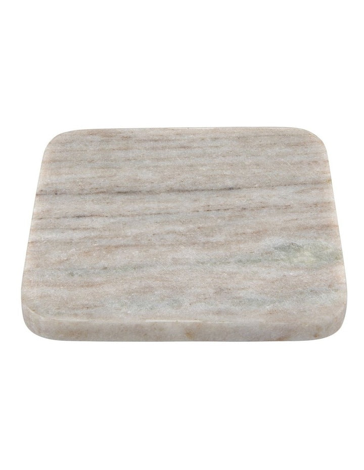 Coaster Collective Square Marble Coaster 10cm Beige