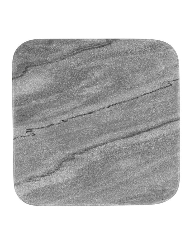 Coaster Collective Square Marble Coaster 10cm Charcoal