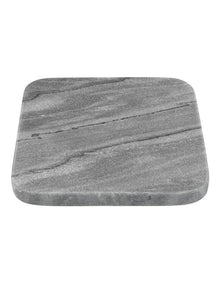 Coaster Collective Square Marble Coaster 10cm Charcoal