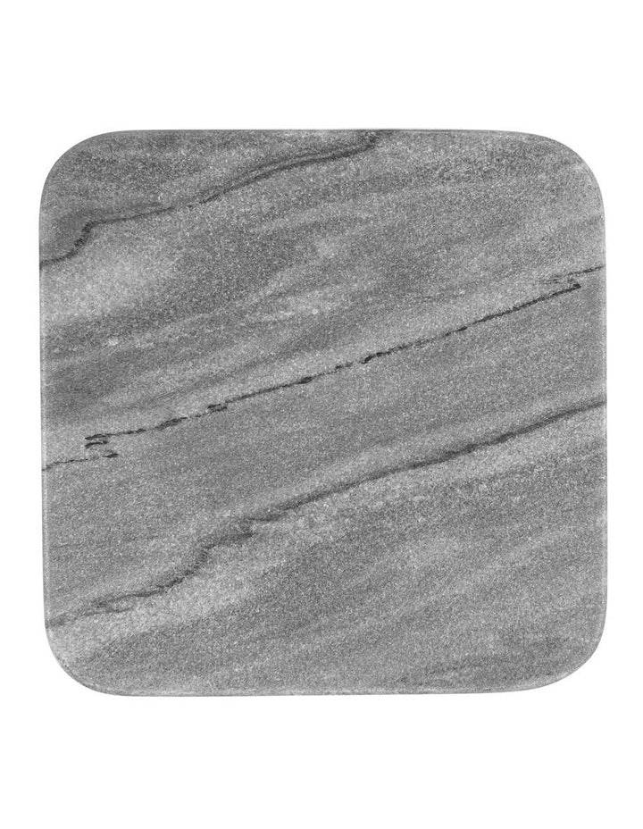 Coaster Collective Square Marble Coaster 10cm Charcoal