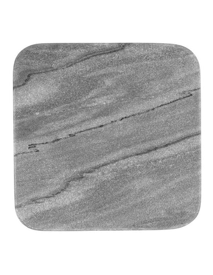 Coaster Collective Square Marble Coaster 10cm Charcoal