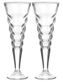 Cocktail & Co Mixologist Champagne Flute 180ML Set of 2 Glacier Gift Boxed