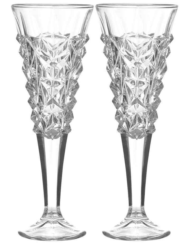 Cocktail & Co Mixologist Champagne Flute 180ML Set of 2 Karat Gift Boxed