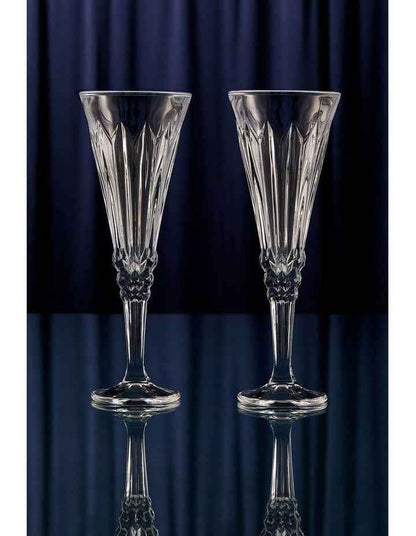 Cocktail & Co Mixologist Champagne Flute 180ML Set of 2 Vertex Gift Boxed