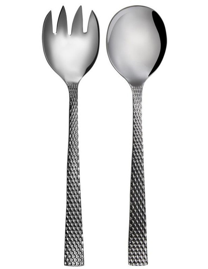 Diamonds Salad Server Set 2 Pieces Gift Boxed