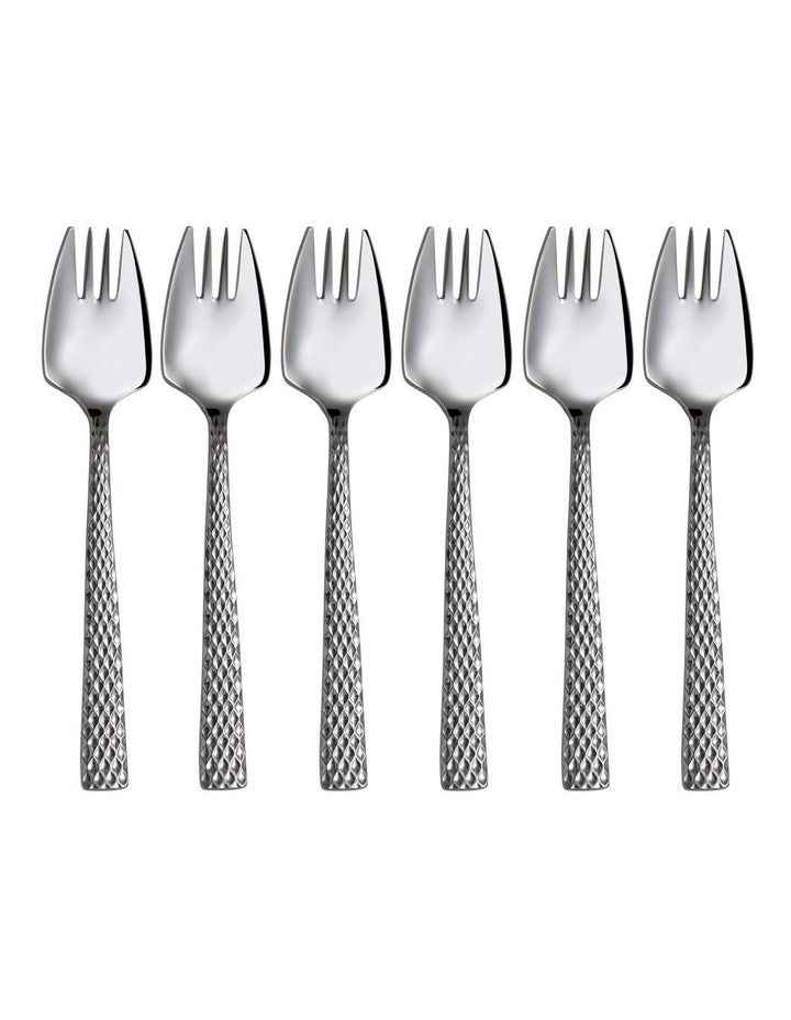 Diamonds Buffet Fork Set of 6 Pieces Gift Boxed