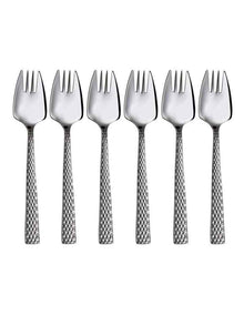 Diamonds Buffet Fork Set of 6 Pieces Gift Boxed