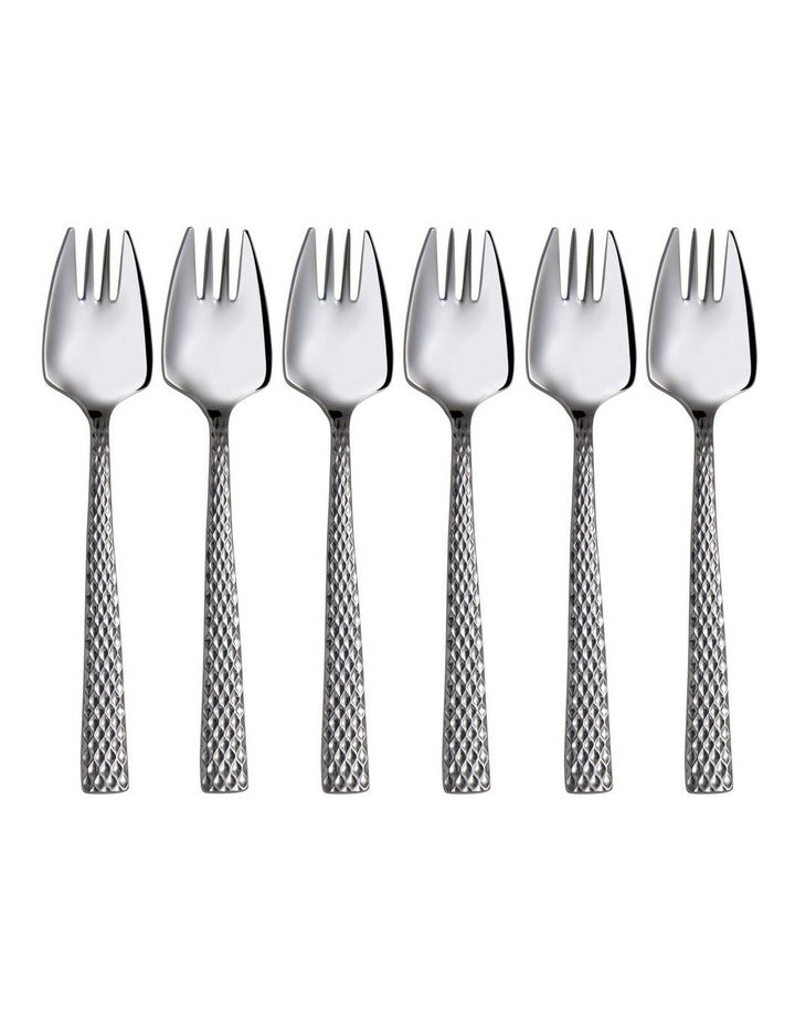 Diamonds Buffet Fork Set of 6 Pieces Gift Boxed
