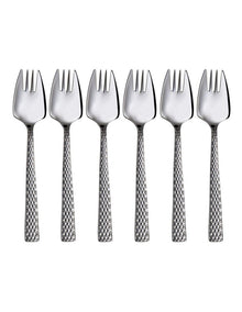 Diamonds Buffet Fork Set of 6 Pieces Gift Boxed