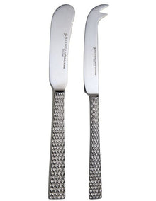 Diamonds Cheese & Pate Knife Set 2 Pieces Gift Boxed