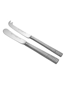 Diamonds Cheese & Pate Knife Set 2 Pieces Gift Boxed