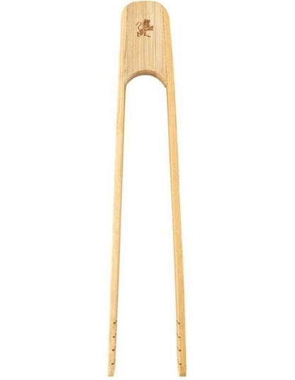 Evergreen Bamboo Toast Tongs 21cm in Natural