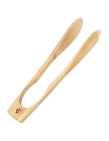 Evergreen Bamboo Tongs 21cm in Natural