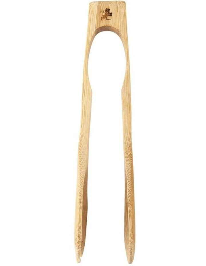 Evergreen Bamboo Tongs 21cm in Natural