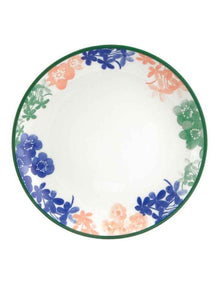 Forget Me Not Coupe Dinner Plate 26.5cm in White