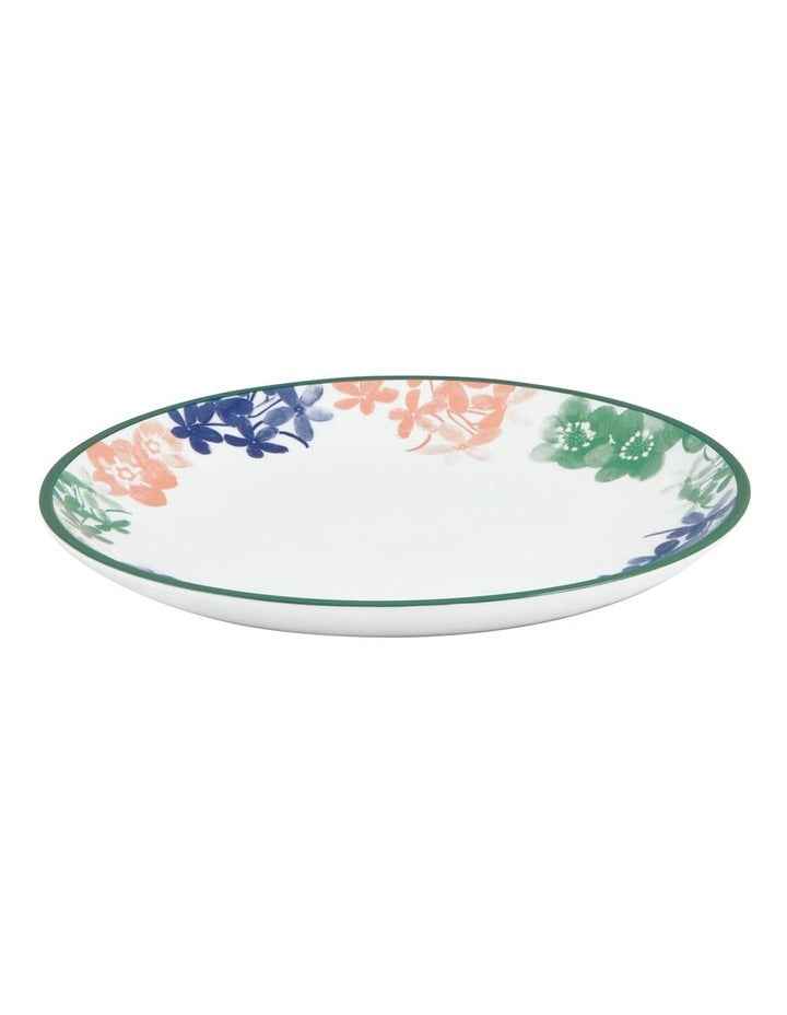 Forget Me Not Coupe Dinner Plate 26.5cm in White