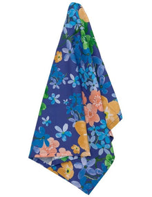 Forget Me Not Tea Towel 50x70cm in Blue