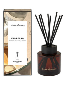 Kitchen Delights Diffuser 200ML Expresso Gift Boxed in Multicolour