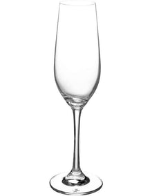 Manhattan Flute Glass 230ml Set of 6 Gift Boxed in Clear