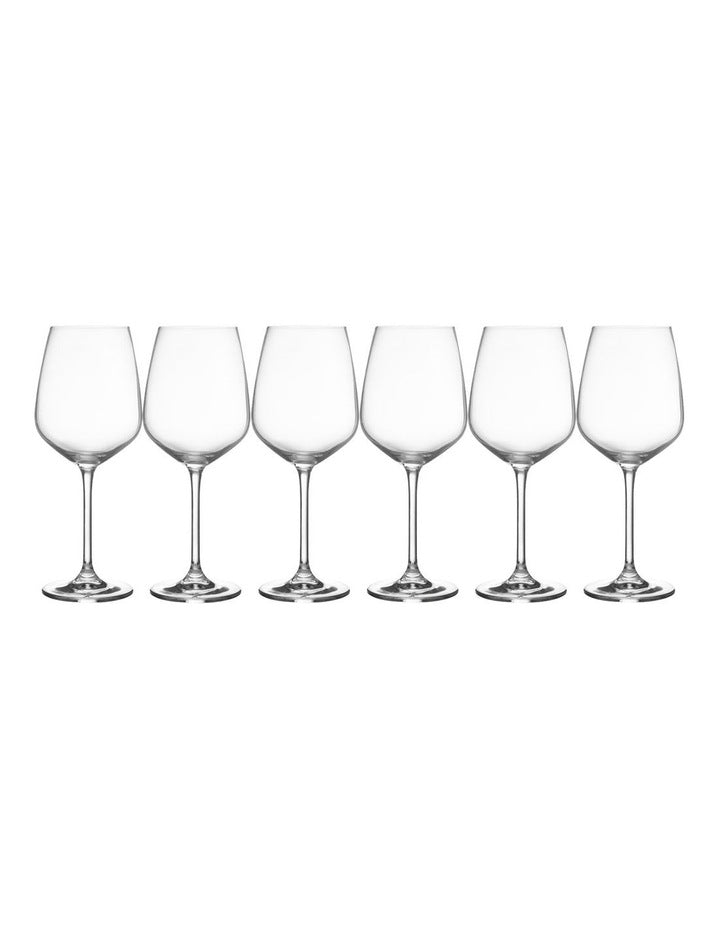 Manhattan Wine Glass 515ml Set of 6 Gift Boxed in Clear