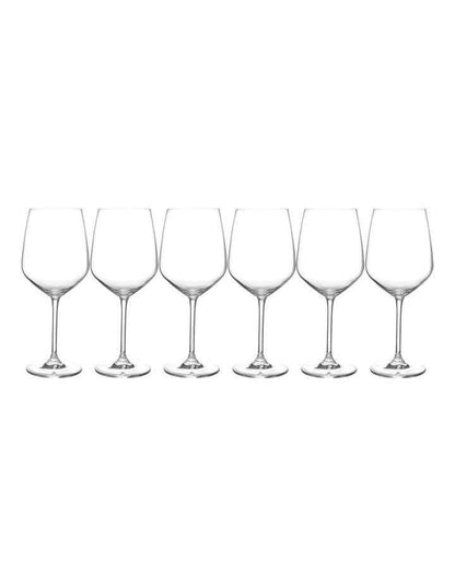 Manhattan Wine Glass 600ml Set of 6 Gift Boxed in Clear