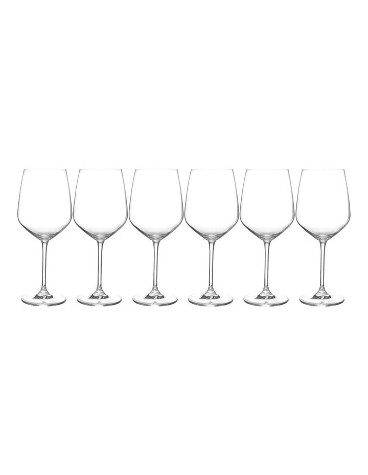 Manhattan Wine Glass 600ml Set of 6 Gift Boxed in Clear