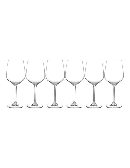 Manhattan Wine Glass 600ml Set of 6 Gift Boxed in Clear