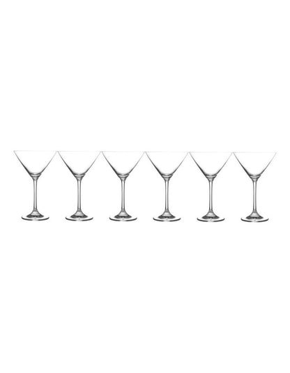 Manhattan Martini Glass 285ml Set of 6 Gift Boxed