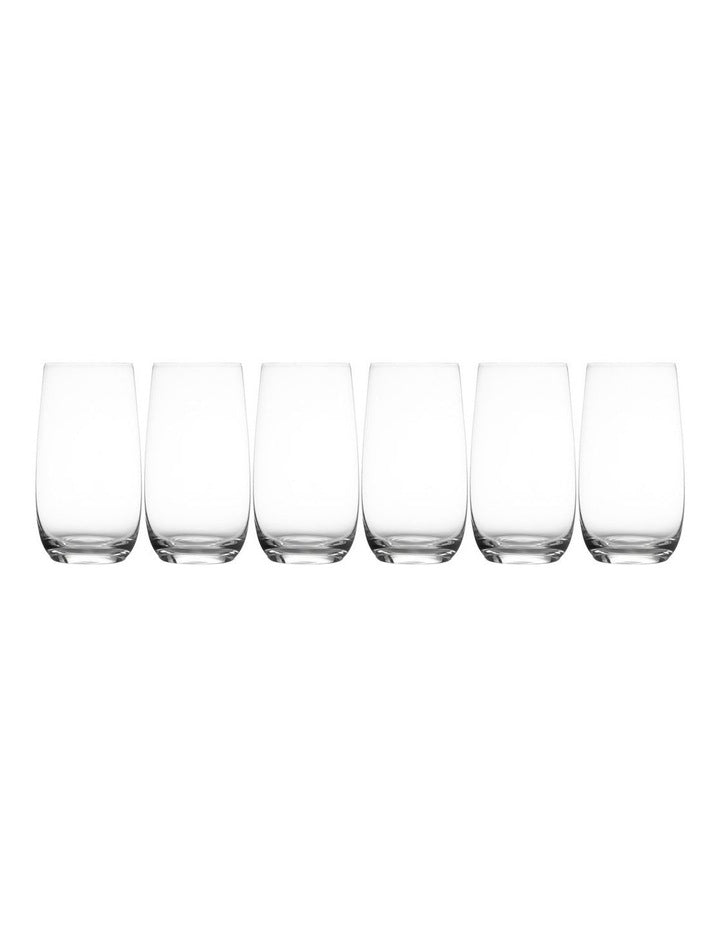 Manhattan Highball Glass 520ml Set of 6 Gift Boxed