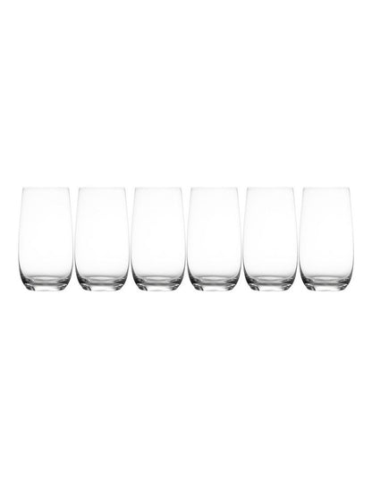Manhattan Highball Glass 520ml Set of 6 Gift Boxed